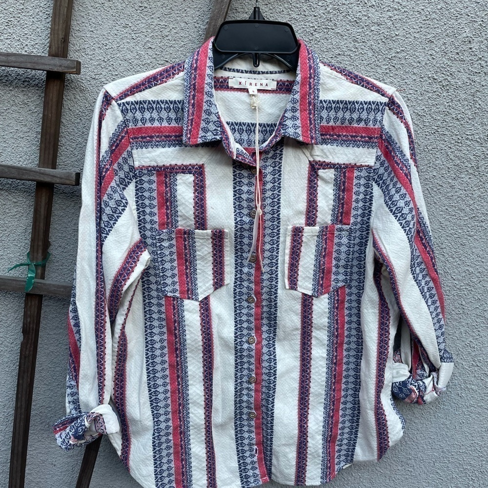 XIRENA Aynsley Shirt New with Tags! NWT! - Picture 7 of 16